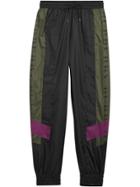 Burberry Logo Panel Shell Suit Pants - Black