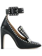 Sergio Rossi Ankle Strapped Pumps - Black