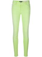 Just Cavalli Floral Design Skinny Jeans - Green