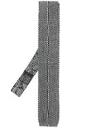 Etro Fine Knit Tie - Black