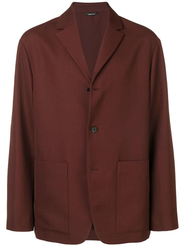 Oamc Oversized Blazer - Brown