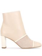 Malone Souliers Dakota Panelled Ankle Boots - Neutrals