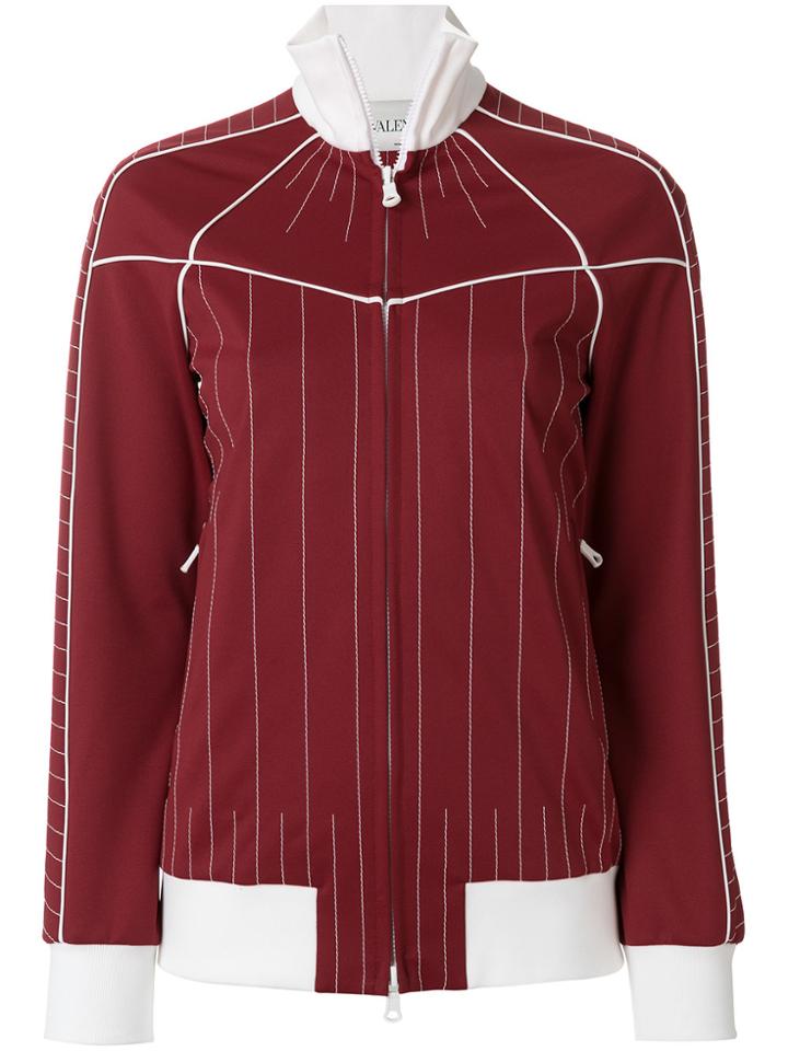 Valentino Techno Jersey Jacket - Red