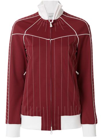 Valentino Techno Jersey Jacket - Red