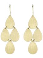 Irene Neuwirth Four Drop Earrings - Yellow & Orange