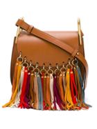 Chloé 'hudson' Multicoloured Fringe Shoulder Bag