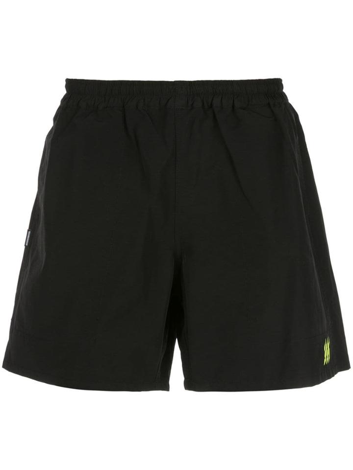 Neighborhood Side Logo Shorts - Black