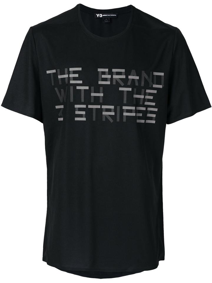 Y-3 Printed T-shirt - Black