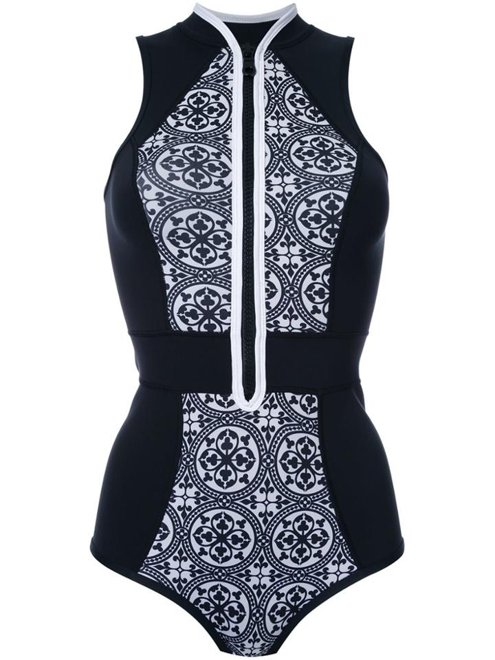 Duskii 'la Kasbah' Tank Suit - Black