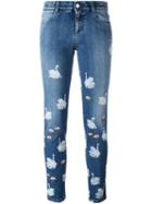 Stella Mccartney 'swan' Jeans, Women's, Size: 24, Blue, Cotton/spandex/elastane