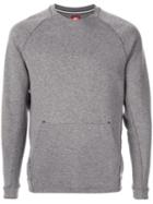 Nike Swoosh Logo Sweatshirt - Grey