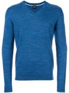 Boss Hugo Boss Long Sleeved Sweatshirt - Blue
