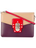 Dolce & Gabbana Lucia Tricolour Shoulder Bag - Nude & Neutrals