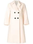 Dorothee Schumacher Double Breasted Coat - Nude & Neutrals