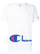 Champion Side Logo Print T-shirt - White