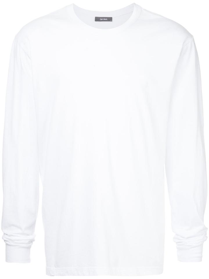 Jac+ Jack Long Sleeve T-shirt - White