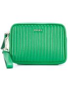 Dkny Quilted Clutch, Women's, Green, Calf Leather