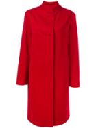 Liska Yarden Long Coat - Red