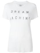 Zoe Karssen 'dream Machine' T-shirt, Women's, Size: Large, White, Cotton/modal