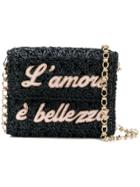 Dolce & Gabbana L'amore È Bellezza Shoulder Bag - Black