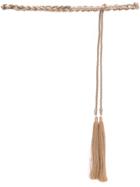 Olympiah Woven Rope Belt - Nude & Neutrals
