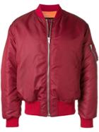Calvin Klein 205w39nyc Oversized Bomber Jacket - Red