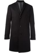Calvin Klein 'carlo' Long Coat, Men's, Size: 50, Grey, Virgin Wool/cashmere/polyester/viscose