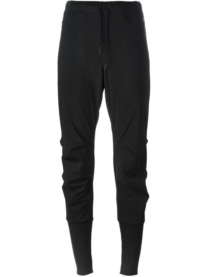 Y-3 Tapered Track Pants, Women's, Size: S, Black, Polyester/spandex/elastane