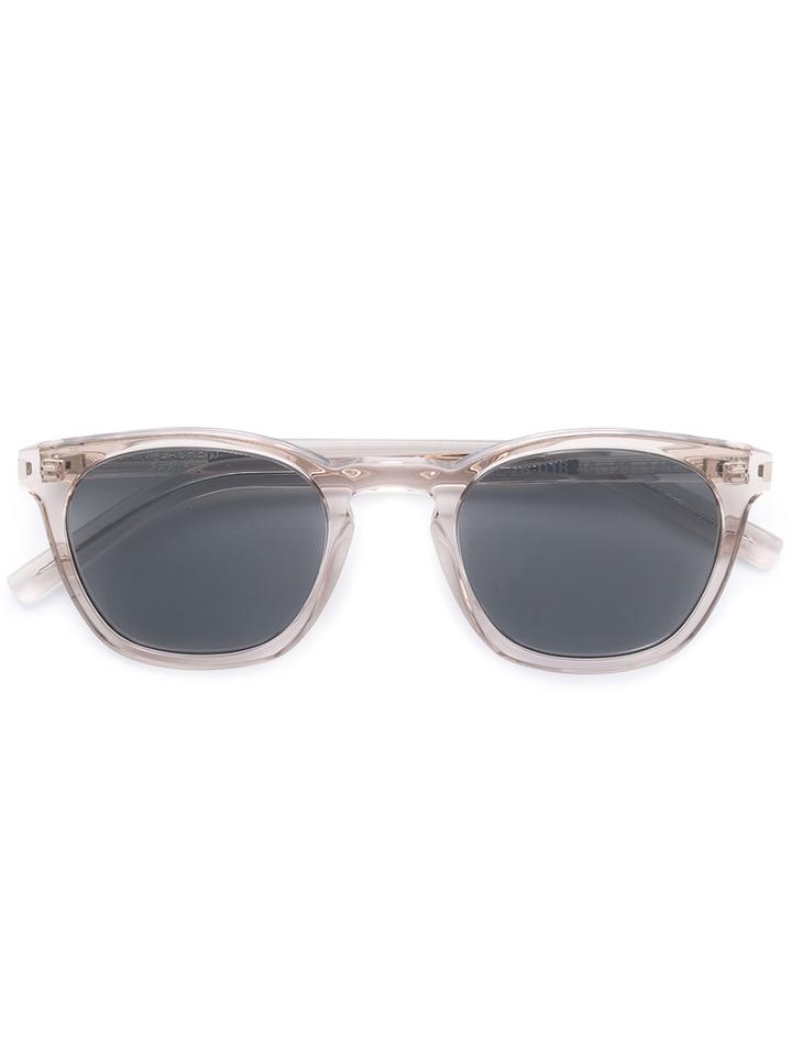 Saint Laurent Eyewear - D-frame Sunglasses - Unisex - Acetate - 49, Nude/neutrals, Acetate