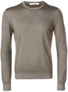 La Fileria For D'aniello Round Neck Jumper - Brown