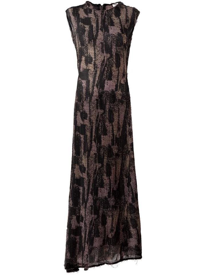 Damir Doma 'depp' Long Dress, Women's, Size: Xs, Black, Polyamide/virgin Wool