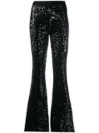 P.a.r.o.s.h. Runway Sequin Trousers - Black