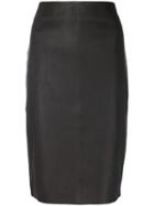 Iris Von Arnim Fitted Skirt - Brown