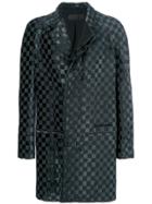 Haider Ackermann Checked Coat - Black