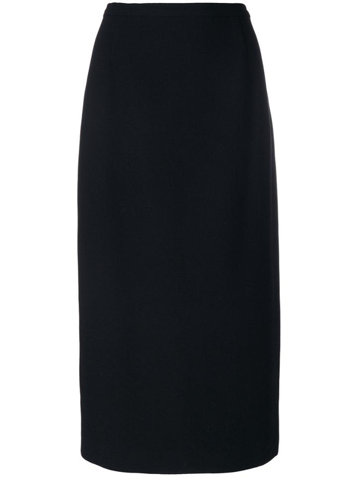 Emanuel Ungaro Vintage Pencil Skirt - Black