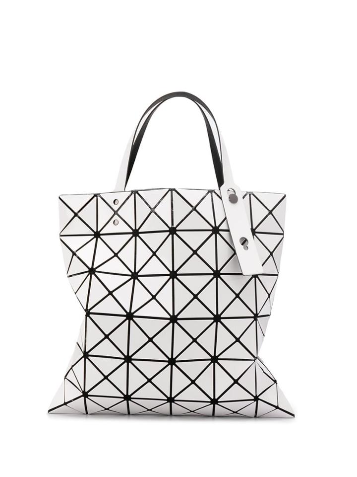 Bao Bao Issey Miyake Geometric Panel Tote - White