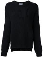 Enföld - Fisherman Knit Sweater - Women - Cotton - 38, Black, Cotton