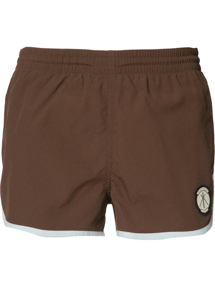 Katama - Braden Swim Shorts - Men - Polyester - 36, Brown, Polyester