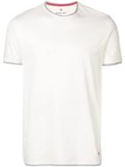 Manuel Ritz Contrast Trim T-shirt - White