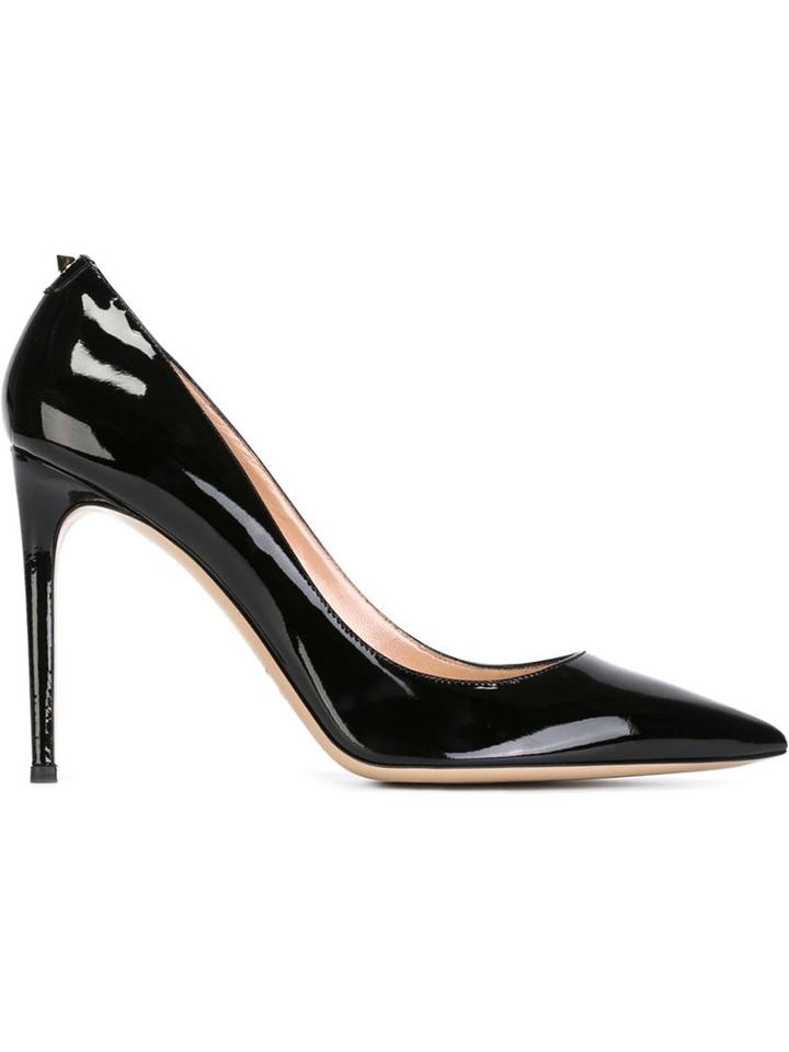 Valentino Garavani Classic Pumps, Women's, Size: 40, Black, Leather/patent Leather