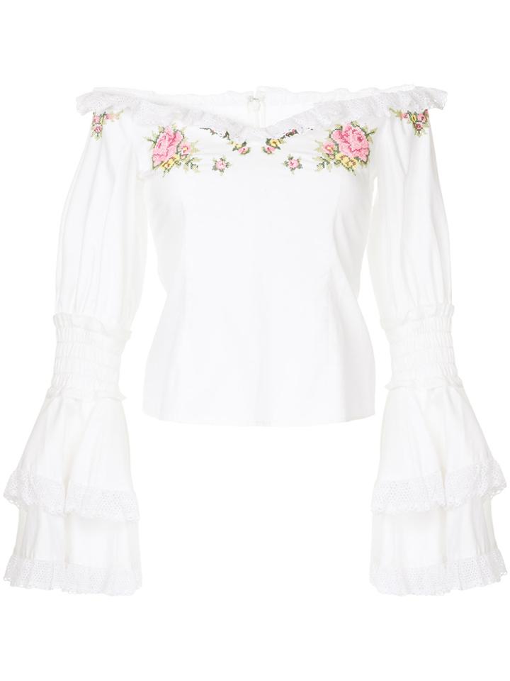 Alice Mccall Bon Voyage Blouse - White