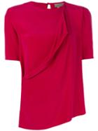 Tony Cohen - Classic Blouse - Women - Silk - 42, Pink/purple, Silk