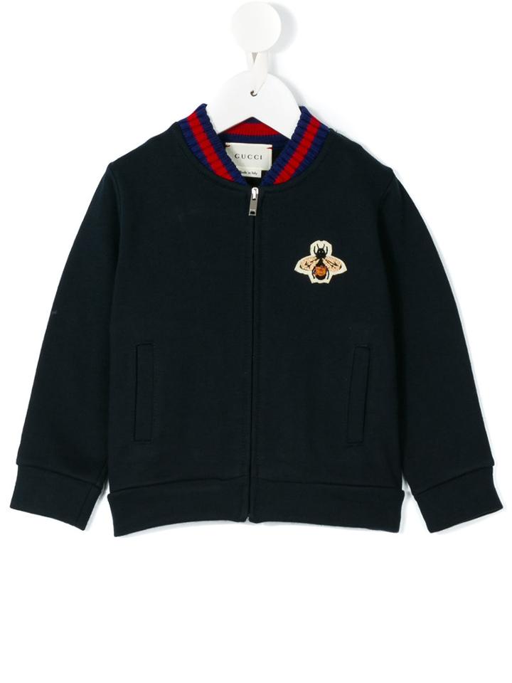 Gucci Kids - Bee Sweatshirt - Kids - Cotton/viscose - 6-9 Mth, Blue