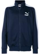 Puma Embroidered Logo Jacket - Blue