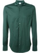 Aspesi Chest Pocket Shirt, Men's, Size: S, Green, Cotton
