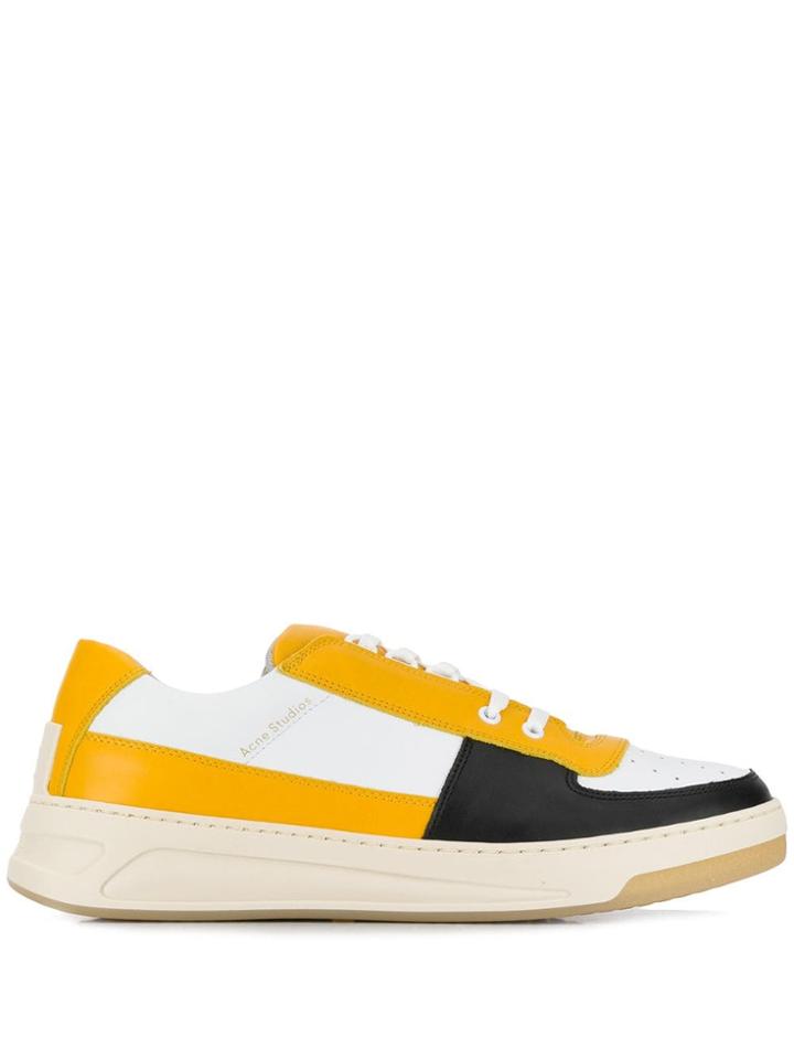 Acne Studios Perey Lace-up Sneakers - White