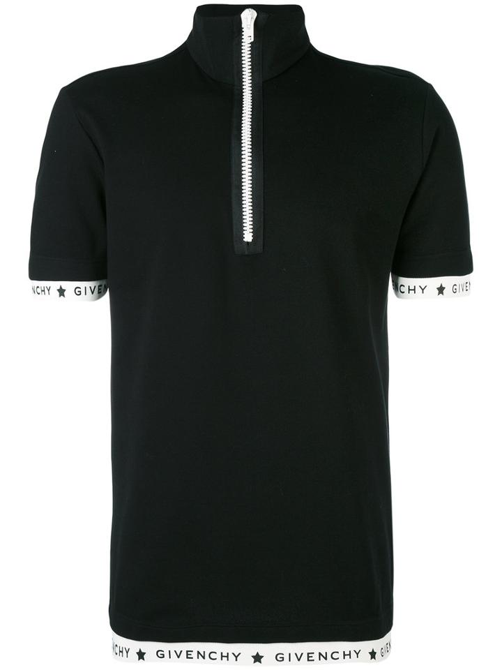 Givenchy - Banded Logo Track Top - Men - Cotton/polyester - M, Black, Cotton/polyester