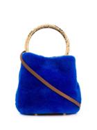 Marni Fuzzy Tote Bag - Blue