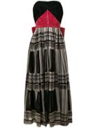 Balmain Vintage 1955 Couture Strapless Dress - Black