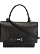 Givenchy - Small 'shark' Tote - Women - Calf Leather - One Size, Women's, Black, Calf Leather